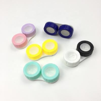 China For Contact Lens Mini Easy Carry Small Contact Lens Cases Customized Contact Lens Storage Case CL-M007 for sale