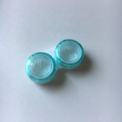 China For Contact Lenses Green Crystal Cool Appearance Fashionable Box For Contact Lens Cases CL-K013 for sale