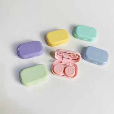 China For Contact Lens Mini Easy Carry Small Contact Lens Cases Customized Contact Lens Storage Case A-025 for sale