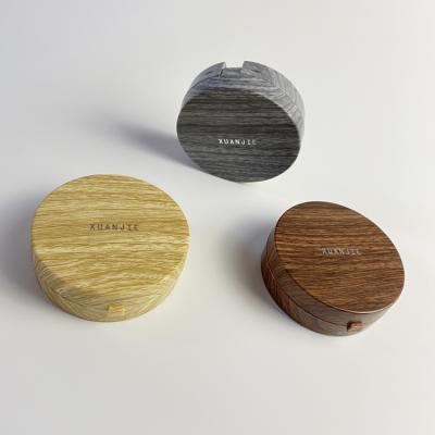 China For Bamboo Contact Lens Case Muti Color Wooden Contact Lenses Contact Lenses Boxes Accept LOGO A-096 for sale