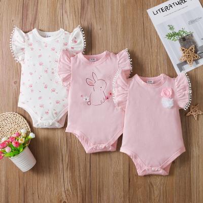 China Festival Hot Selling Newborn Baby Clothes Cotton Baby Romper Summer Baby Jumpsuit for sale