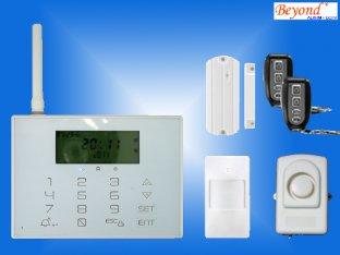 China LCD touchscreen PSTN GSM alarm system with wireless doorbell CX-GSM5 en venta