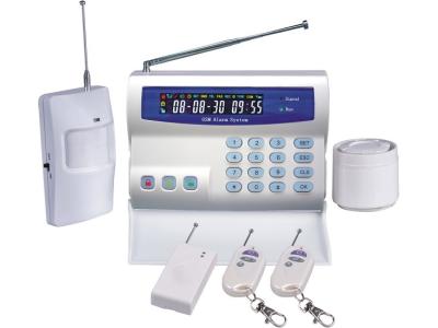 China Wireless House GSM alarm systems with lcd color display CX-G20 for sale