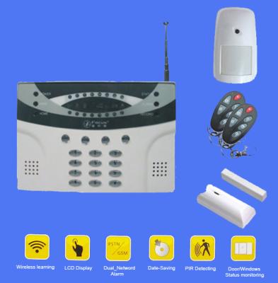 China Residential wireless alarms system with 16 zone cx-100 for sale