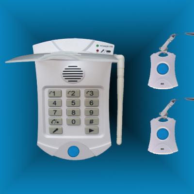 Cina Automatic Emergency telephone Autodial Help Elderly medical alarm systems with two buttons in vendita