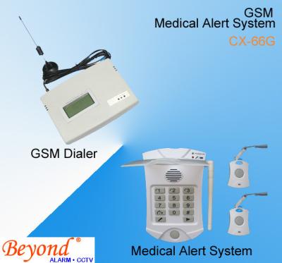 中国 Senior GSM Medical alert Alarm system : Help Alarm Auto Dialer, Auto Dial and Play Voice 販売のため