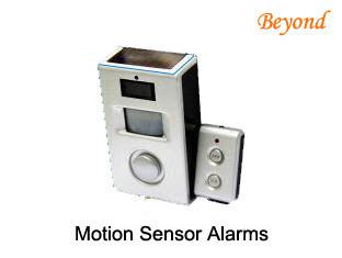 China Solar  Battery Powered Automatic Switch Motion Sensor Alarms For Home Guard à venda