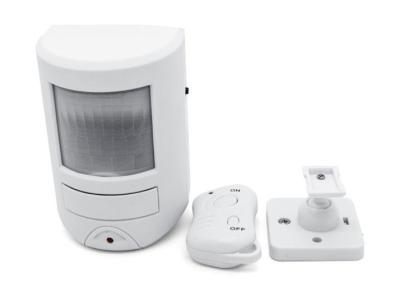 中国 Wireless PIR Motion Sensor Alarms with remote with 10m Remote Control Long Distance 販売のため