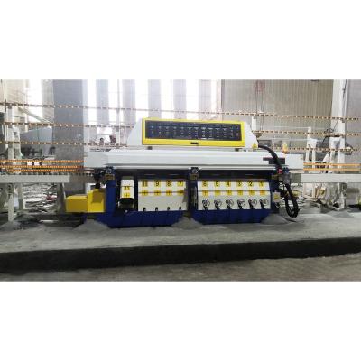 China Kitchen Stone Granite Edge Profile Polishing 11 Motor Vertical Glass Marbe Straight Line Beveling Machine for sale