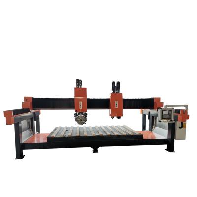 China Kitchen Stone Grinding Machine 5 Axis Automatic Quartz Stone Countertop Machine for sale