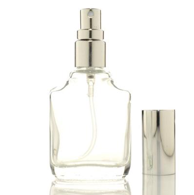 China Gift 10ml Spray Glass Transparent Perfume Bottle for sale