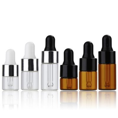 China Personal Care White Brown 3ML 5ML Frost Glass Essential Oil Dropper Bottle for sale