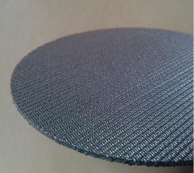 China 10 micron sintered mesh filter disc / wire mesh with stainless steel material for sale