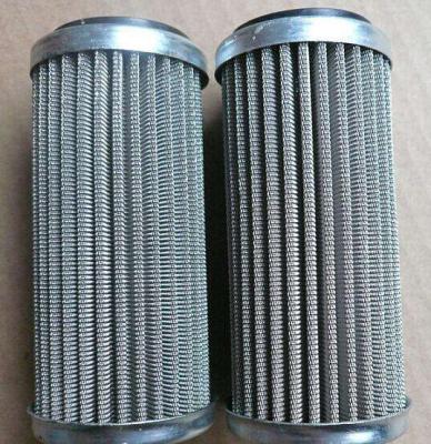 China Stainless steel pleated filter elements sintered metal filter cartridge for sale