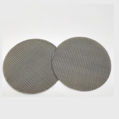 China SS316 sintered mesh disc, multilayer layers sintered mesh filter for sand filtration for sale