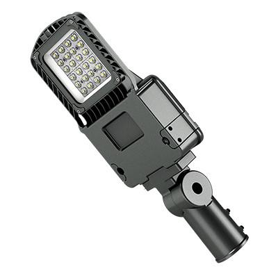 China Lumen LED-parkeerplaatsverlichting Selecteerbare LED-straatverlichting 50 Watt ROHS Te koop