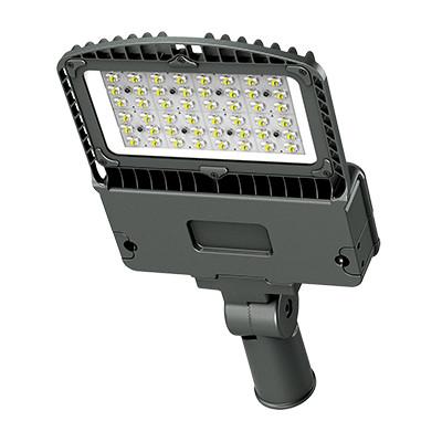 China Dimmable 100 Watt LED Shoebox Lights Rugged Design 10KV Surge for sale