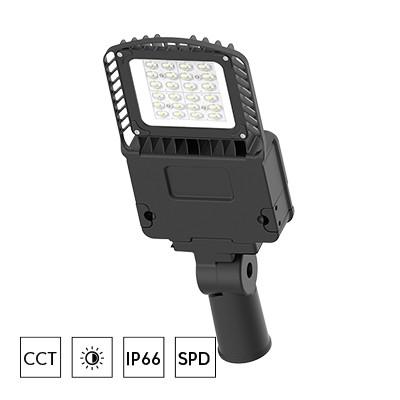 China 0-10V Dimming Motion Sensor Street Light for Road or Parking Lot Wall or Pole Mounting for sale