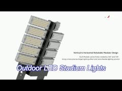 waterproof outdoor led stadium lights ip65 rotatable sports stadium lighting