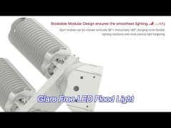 sports waterproof tennis court led floodlights 175lm/w anti glare