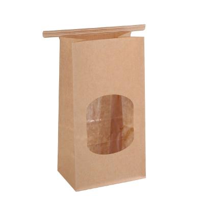 China Recyclable Biodegradable Kraft Pouch Tin Tie Coffee Bean Flat Bottom Food Packaging Custom Printed Kraft Paper Bag For Coffee With Wire Zipper for sale