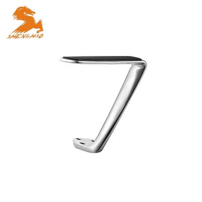 China EUROPEAN Shenghao Customized Aluminum Die Casting Office Chair Armrest Office Chair Fixed Armrest for sale