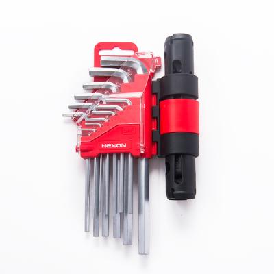 China 14pcs Chrome Vanadium SAE Steel Bike Bicycle Repair Tool Kit 14pcs Inch Size Torque Drive Grip Allen Hex Hex Wrench Multi Set for sale