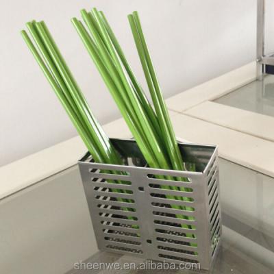 China Sustainable modern kitchen designs! Tube of 304 stainless steel food grade chopsticks for sale