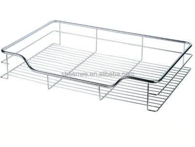 China Guangzhou Viable Kitchen 4 Sides Medium Duty Sliding Basket HPJ100D for sale