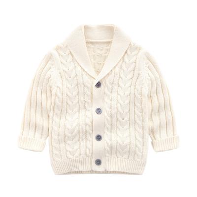 China Autumn Kids Girls Knitted Sweater High Quality Anti-Shrink OEM Boutique Long Sleeve Spring Cardigans for sale