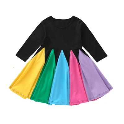 China Washable Hot Sell High Quality Amzon Shopee Ebay Baby Princess Dresses Party Skirt Ball Gown Babies Dress for sale