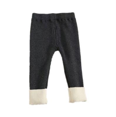 China Color Fade Proof Latest Elastic Newborn pp pants Plain Tight Autumn Winter Baby Kids Boys Girls Pants Leggings for sale