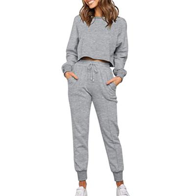 China Custom Classic QUICK DRY Hoodie and Oversized Sweatpants Unisex Heavy Sportswear Two Piece Pants Set Women Lady Pullover for sale