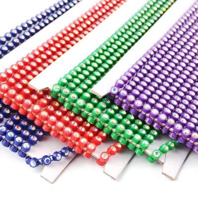 China Bags factory direct sale rhinestone strip, Crystal Trimming in stock huge bulk on sale for sale