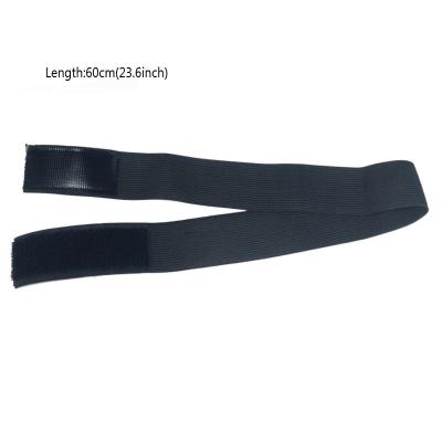 China Wholesale Elastic Headband Elastic Headband With 60Cm Edge Grip Magic Tape 2.5 3 3.5Cm Headband For Closure Frontal Wigs Fix for sale