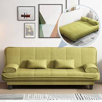 China Foldable Nordic Folding Sofa Bed Living Room Small Apartment Multifunctional Sofa 3 Size for sale