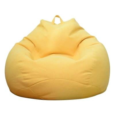 China Wholesale Colorful Custom Foldable Sofa Round Foldable Single Tatami Lazy Around Large Bean Bag Lazy Sofa Chair for sale