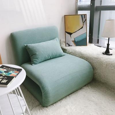 China 2021 Folding Chair Lazy Sofa Chair Office Rest Reclinable Living Room Foldable Sofa Leisure Chair Simple for sale