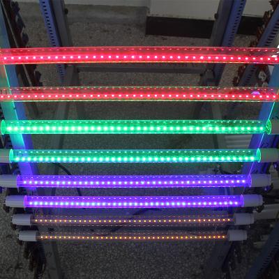 China Desktop High CRI 18W Multicolor Led Tube Light Lighting Colors Led Color Tube for sale