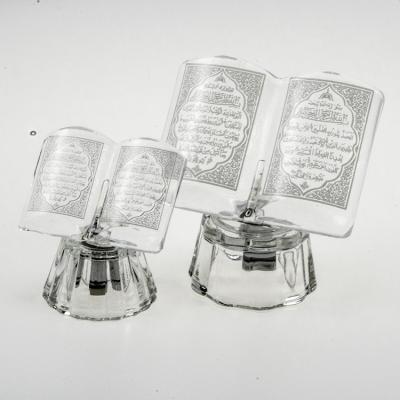 China Cheap wholesale Mini Muslim Gifts custom silver Islamic crystal quran book from Europe for holy religious gift for sale