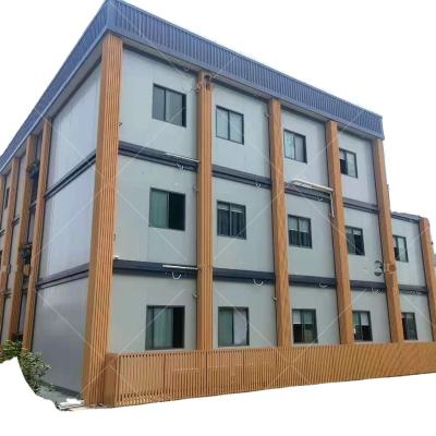 China 20ft EPS Sandwich Panel Steel Structure Flat Pack Container Homes Modern Ready Made Luxury Living Accommodation Price for sale