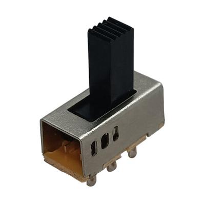 China Horizontal Precision 6 Pin 3 Position 3 Way Smd Mini Sliding PCB Mini On Off Slide Switch for sale