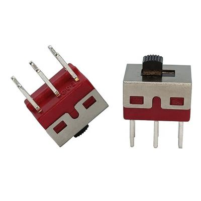 China Micro Slide 6pin 2 Position Micro Voltage High Current Momentary Momentary Slide On Off Switch High Precision 6pin 2 Position for sale