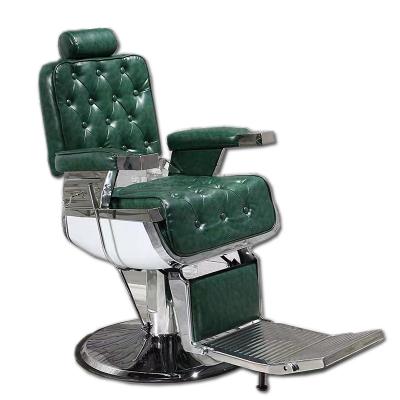 China Tilt Salon Equipment Antique Barber Chair At Price China Supply Vintage Chair For Hairdresser Barber Shop for sale