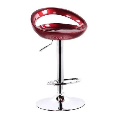 China Nordic hot-selling safety air rod bar chairs for kitchen wholesale luxury high bar chair for bar table for sale