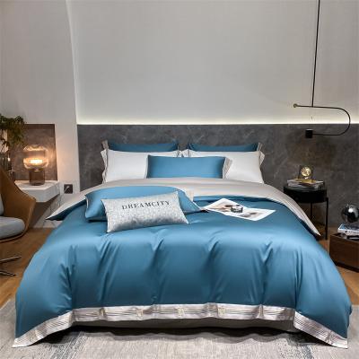 China New Folded Ware Bedding Set Comforter Organic Cotton Luxury Cotton Bedding Set for sale