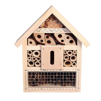 China China Supplier Customized Wholesale Small Wooden Animals Insect House Bee Butterfly Insect House for sale