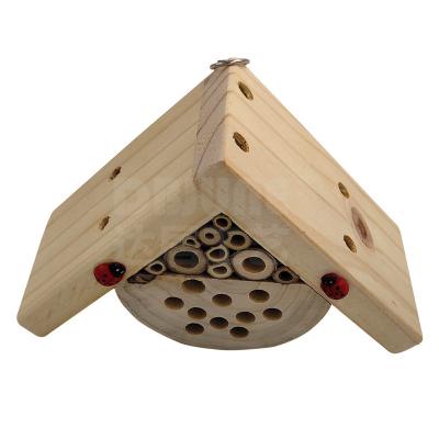 China Multi Outdoor Hotel Bee House Insect Animals Small Quality Wooden Butterfly Rooms for sale