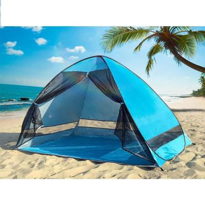 China Anti UV Automatic Instant Set Up Portable Beach Camping Tent For Sun Shelter for sale