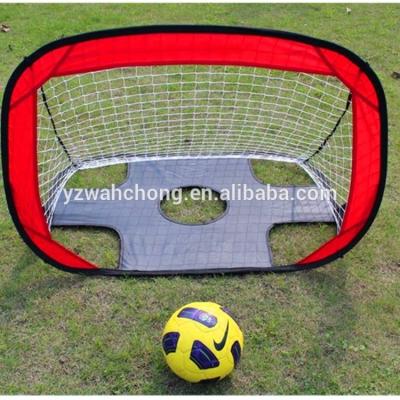 China Easy To Fold Kids Football Training Folding Pop Up Mini Soccer Goal for sale